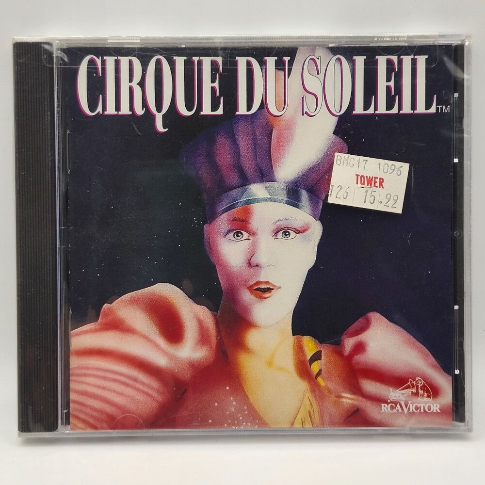 Cirque Du Soleil Music CD 1990 RCA Victor BMG Tower Records Sealed